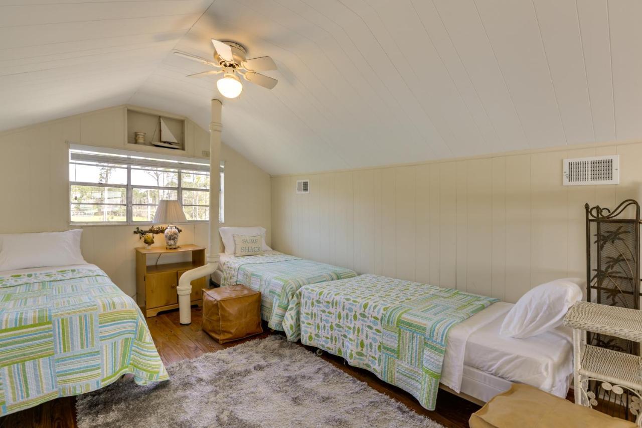 Waterfront Ochlockonee Bay Cottage With Views! Panacea Exterior photo