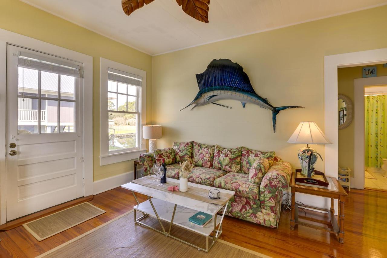 Waterfront Ochlockonee Bay Cottage With Views! Panacea Exterior photo