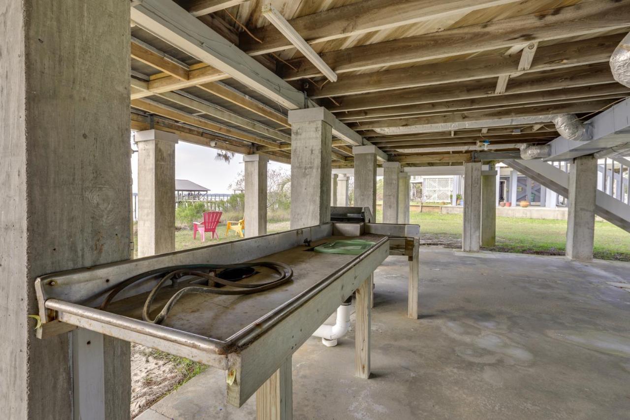 Waterfront Ochlockonee Bay Cottage With Views! Panacea Exterior photo