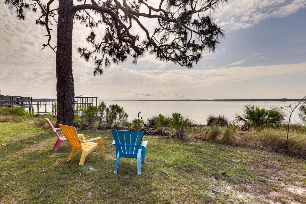 Waterfront Ochlockonee Bay Cottage With Views! Panacea Exterior photo