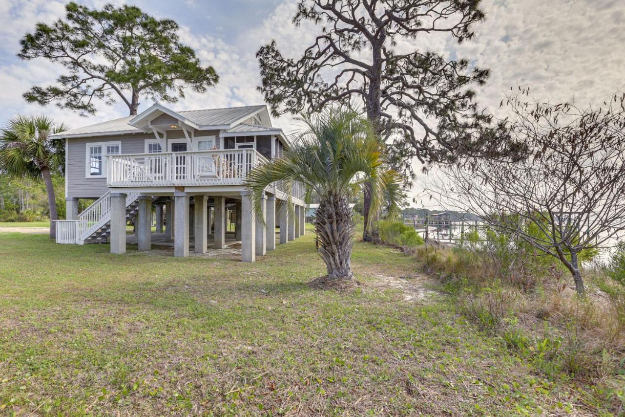Waterfront Ochlockonee Bay Cottage With Views! Panacea Exterior photo