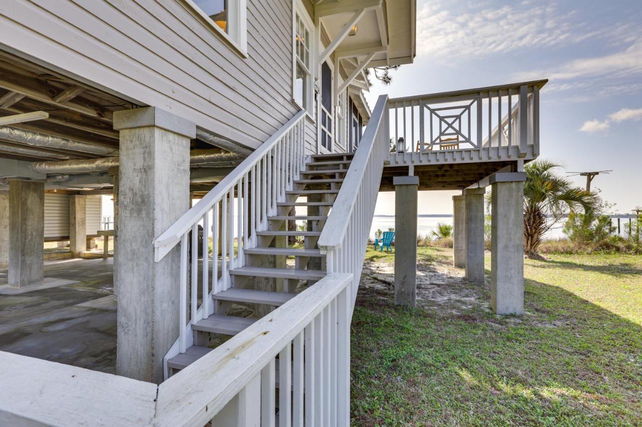 Waterfront Ochlockonee Bay Cottage With Views! Panacea Exterior photo